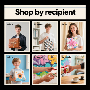 Shop by recipient